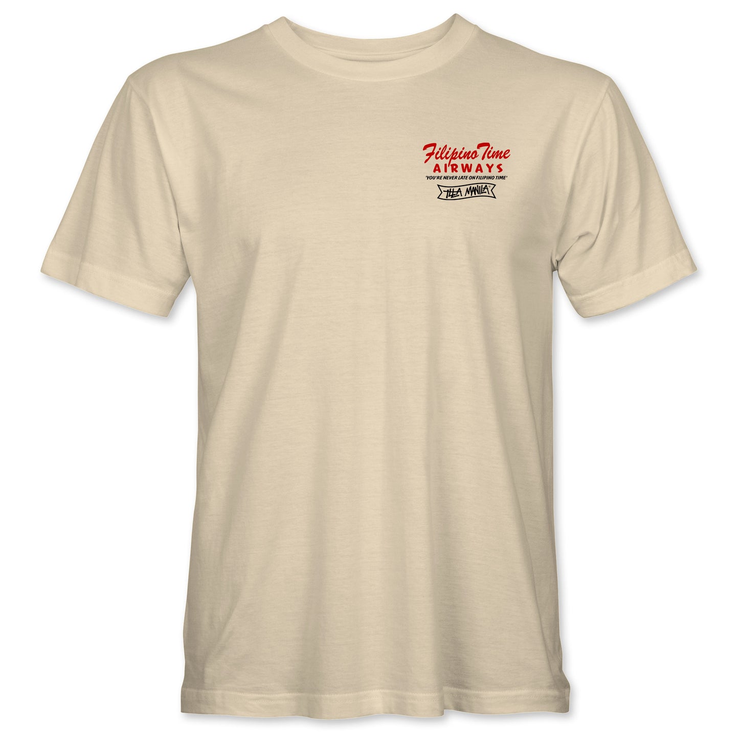 Filipino Time Airways T-shirt - Cream
