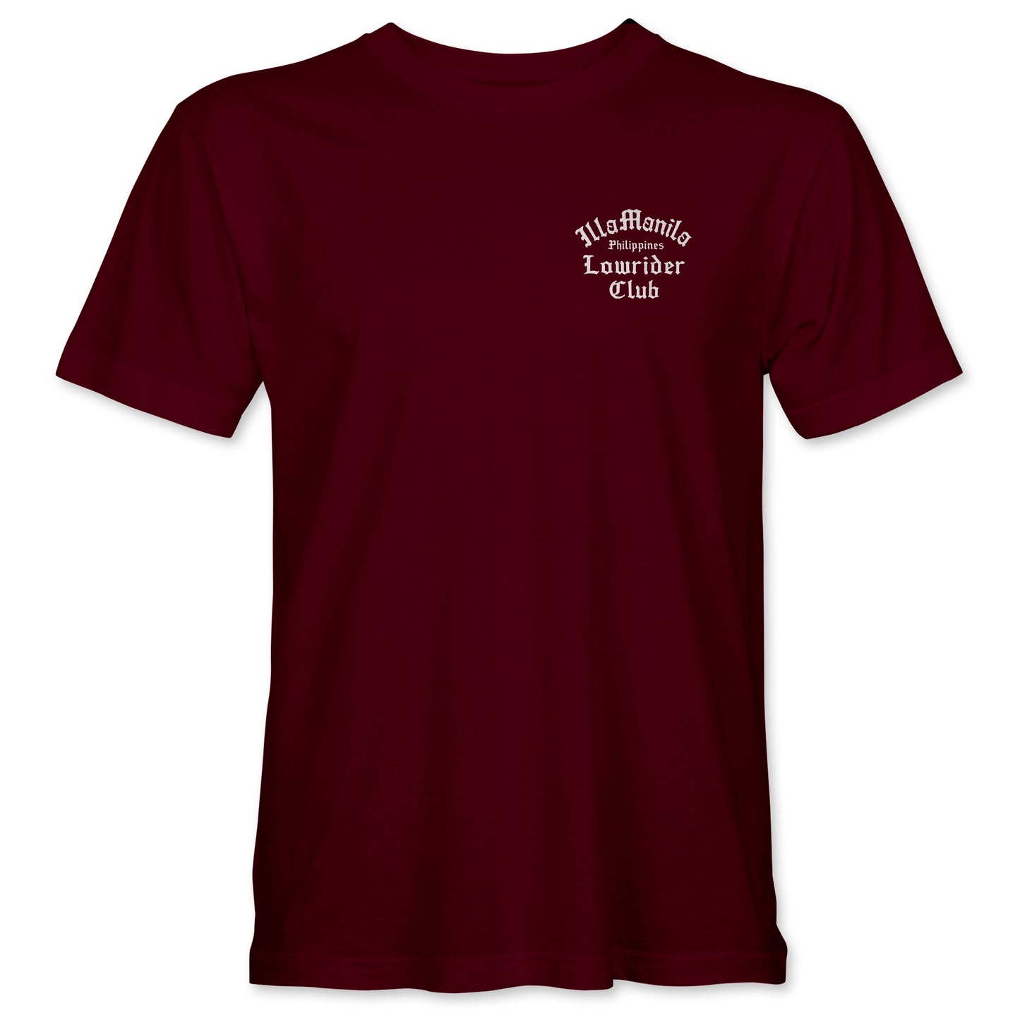 Jeepney Lowrider Club T-shirt - Maroon