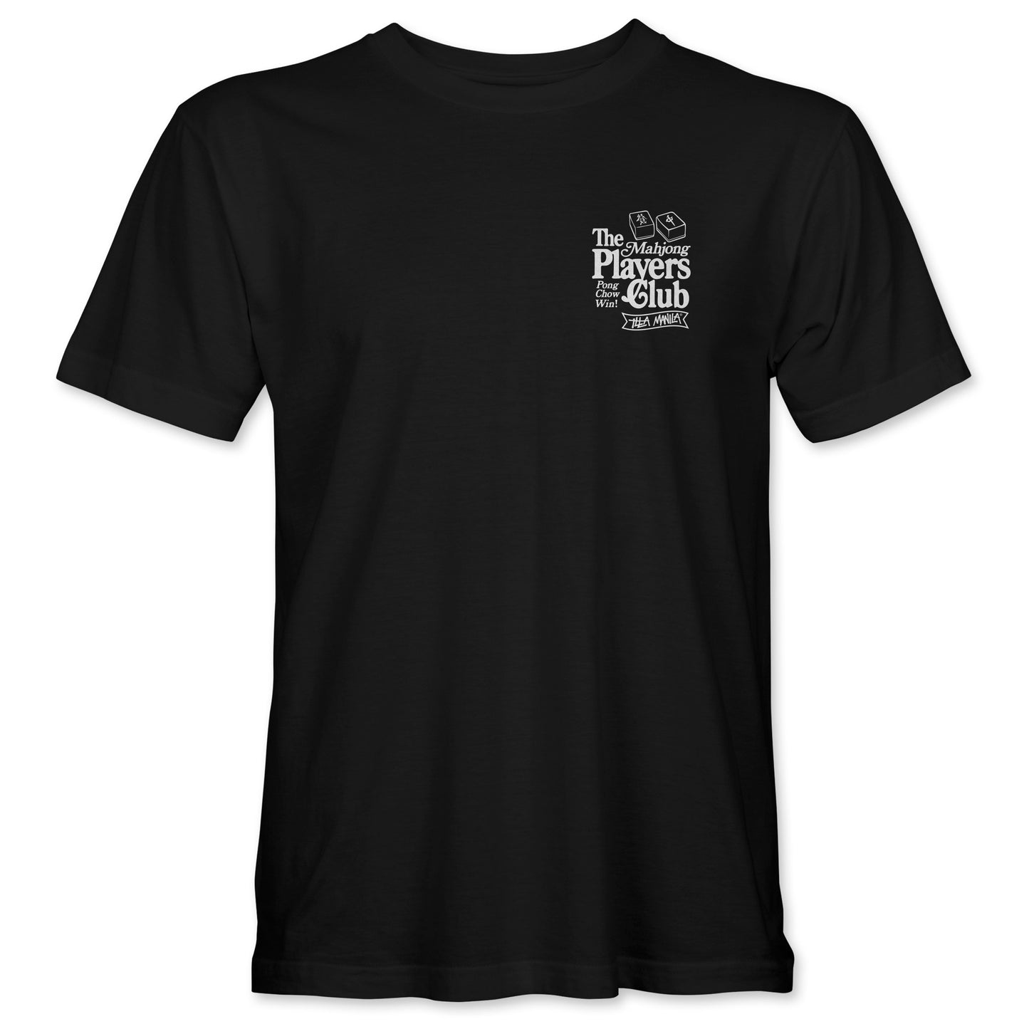Mahjong Players Club T-shirt - Black