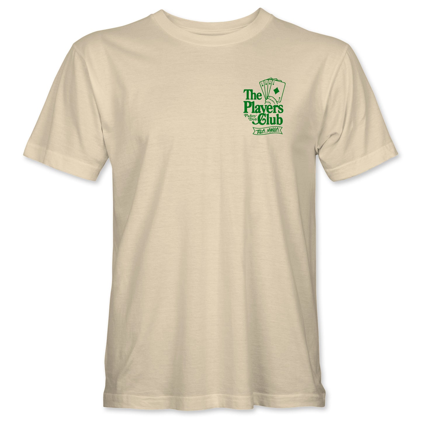 Pusoy Dos Players Club T-shirt - Cream