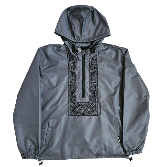 Barongorak Pullover Jacket - Gun Metal Grey
