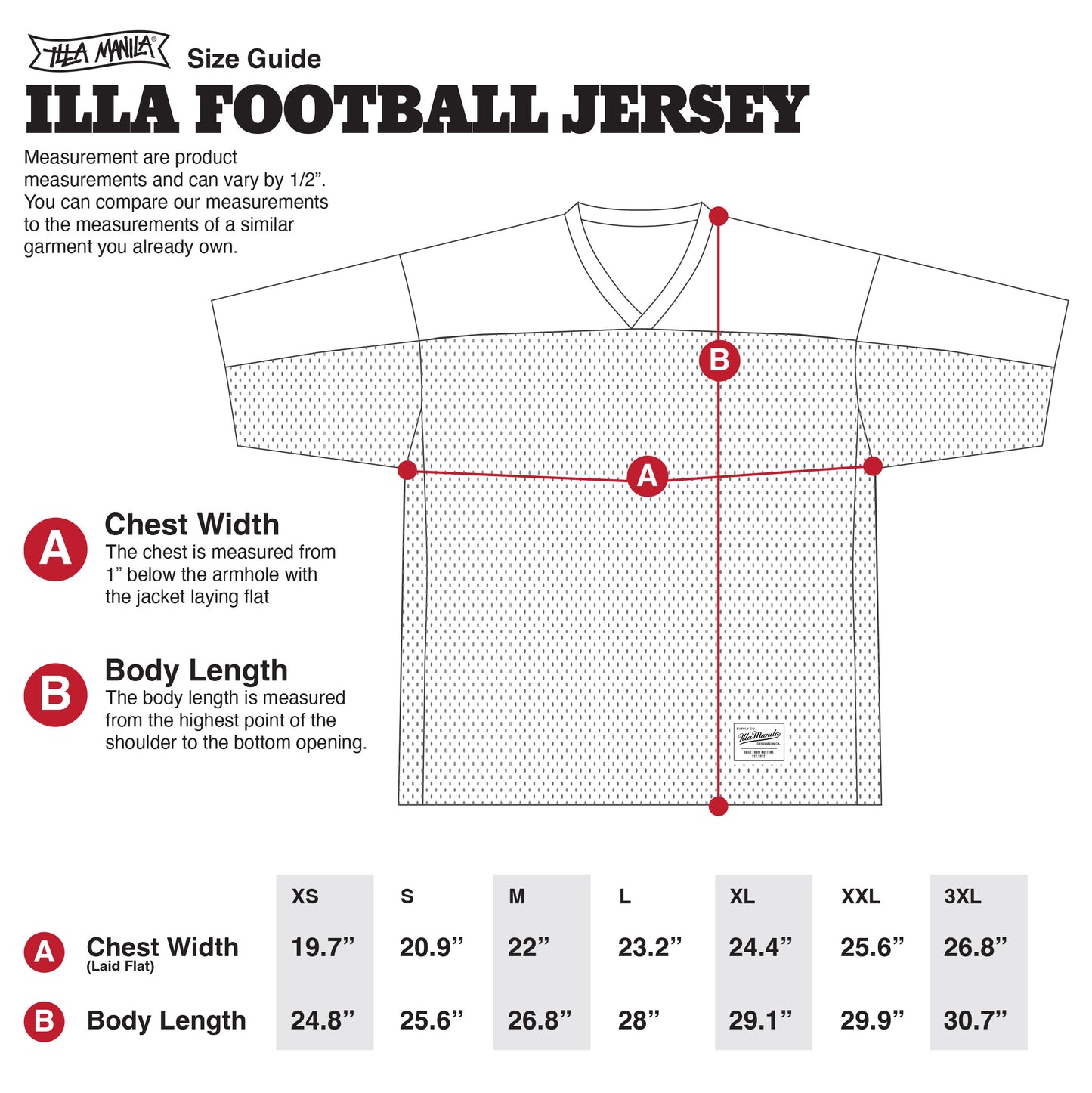 Captain Football Jersey - Red