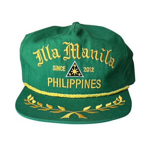 ILLA Unstructured Captain Hat - GREEN