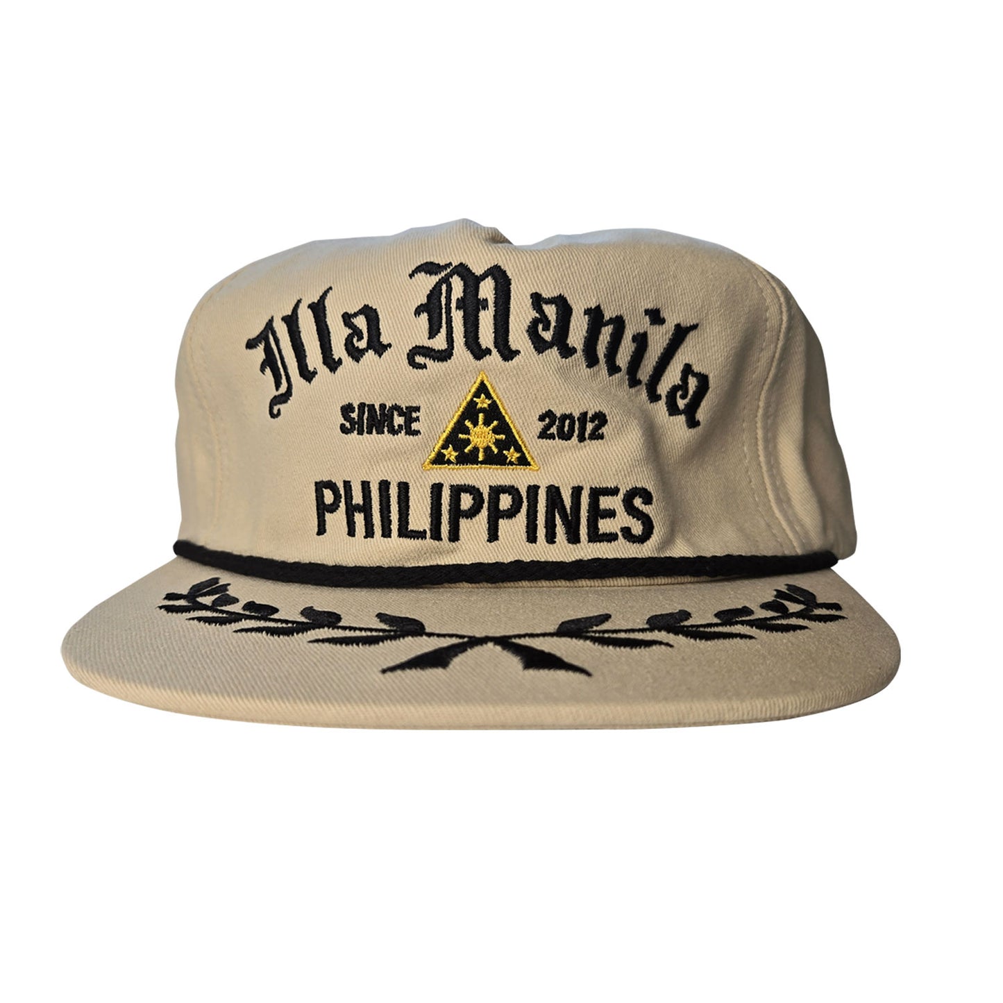 ILLA Unstructured Captain Hat - Khaki