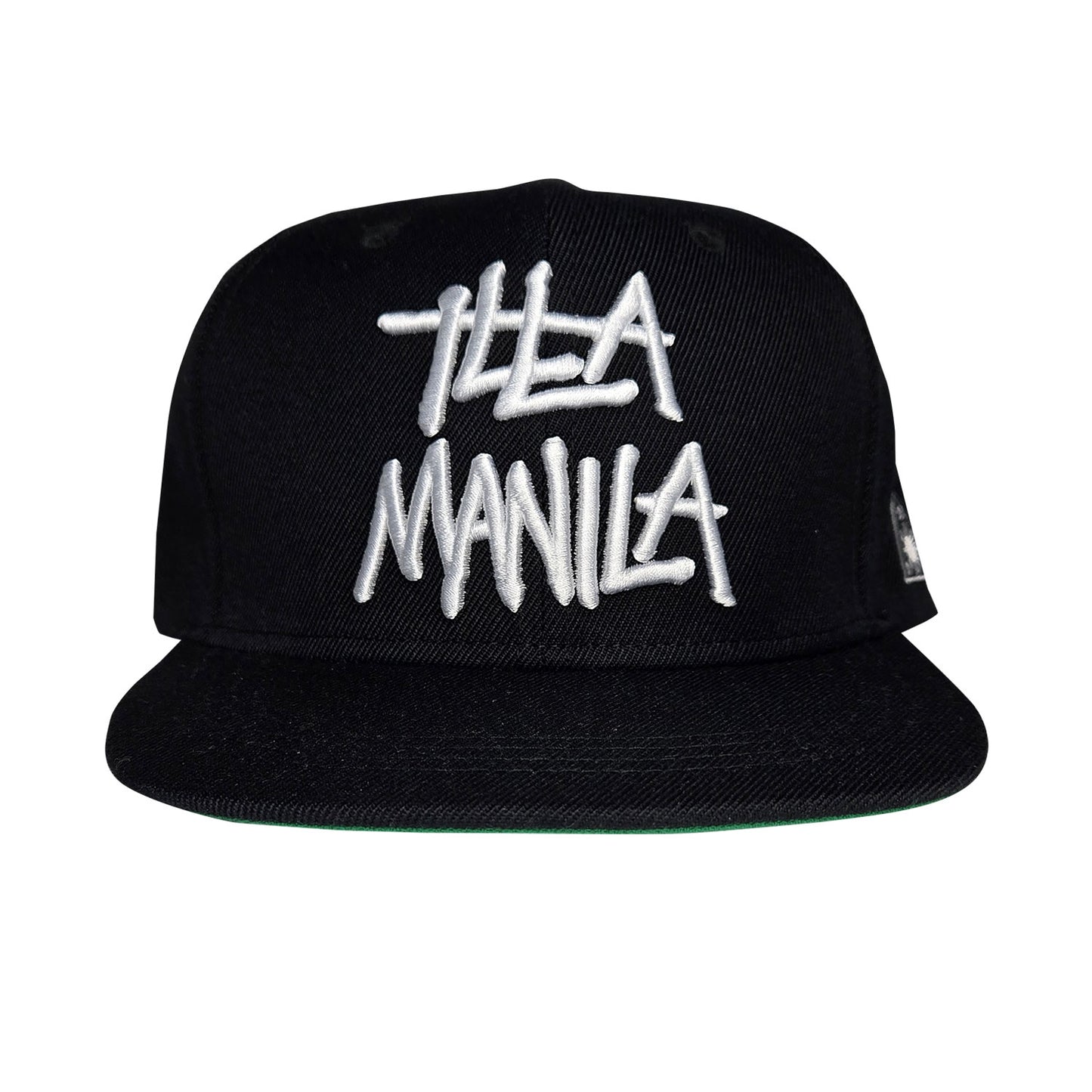 ILLA Stacked Logo 3D Snapback - Black
