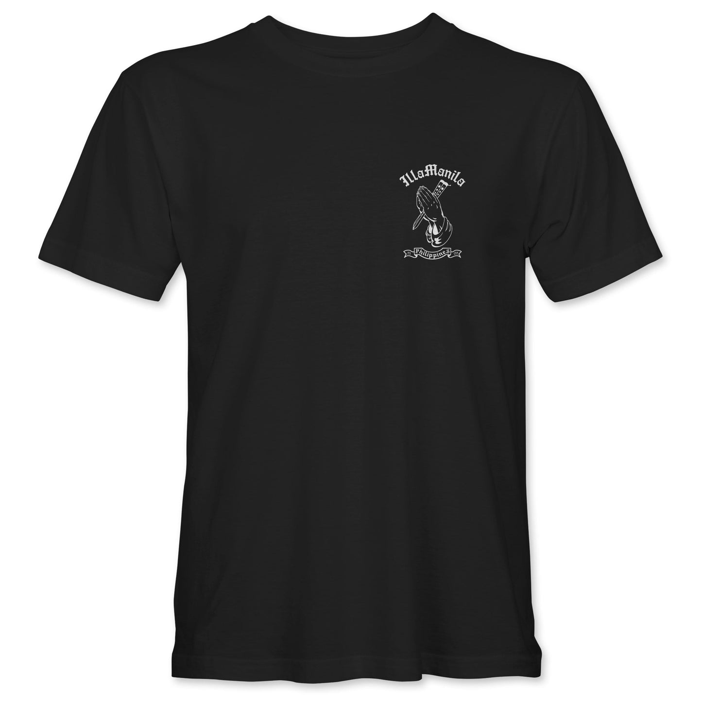 Praying Hands Balisong T-shirt - Black