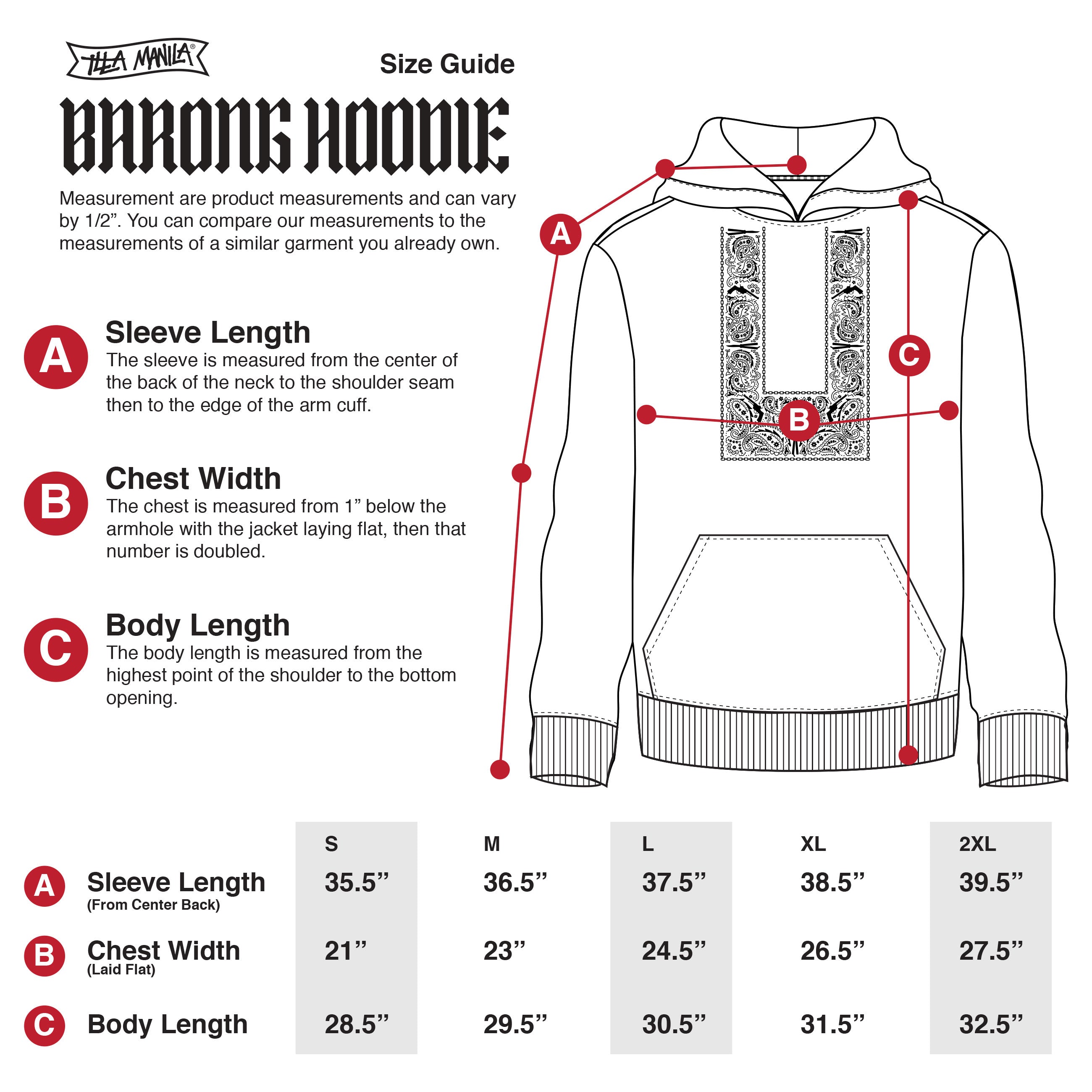 Barong Heavyweight Pullover Hoodie - Bone