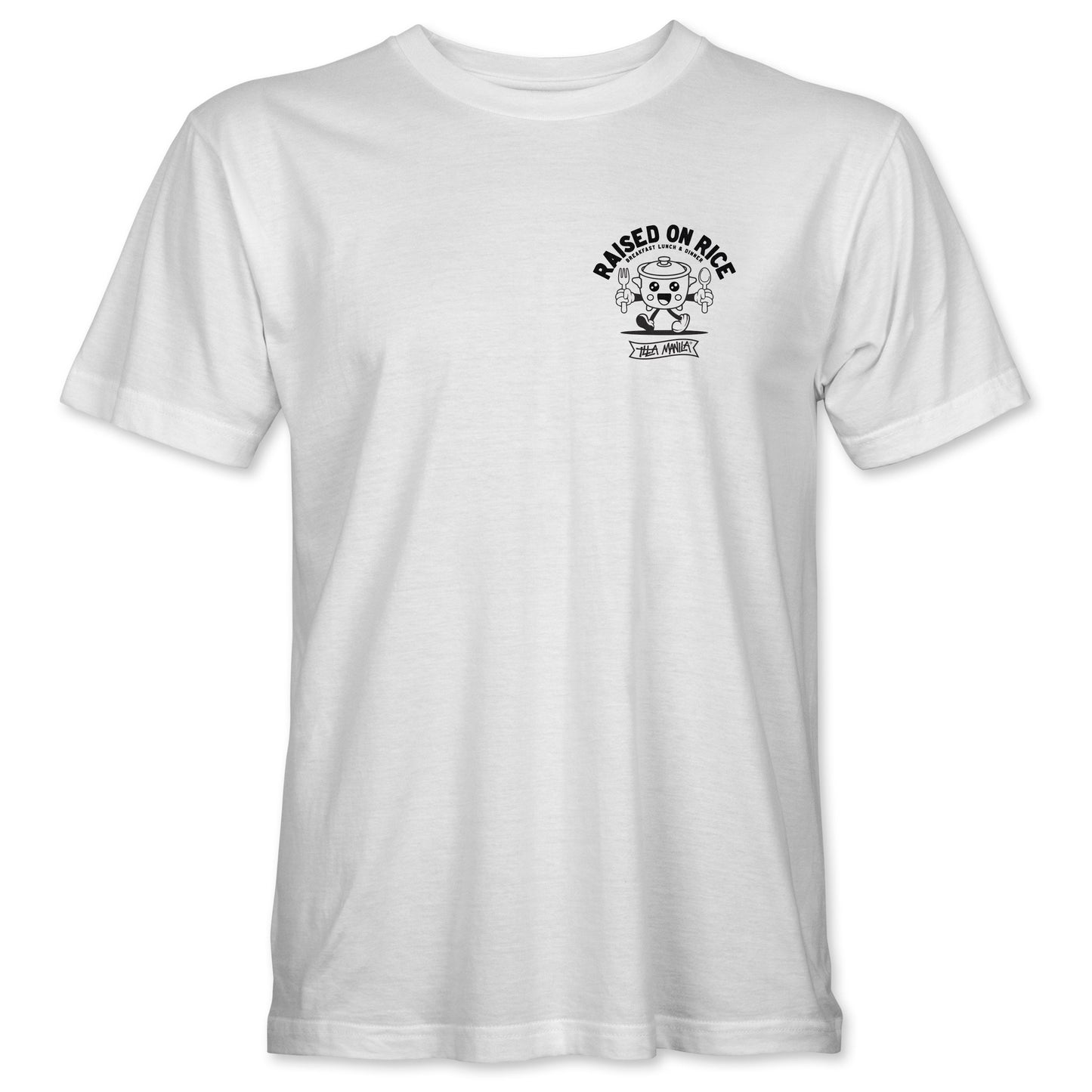 Raised T-shirt - White
