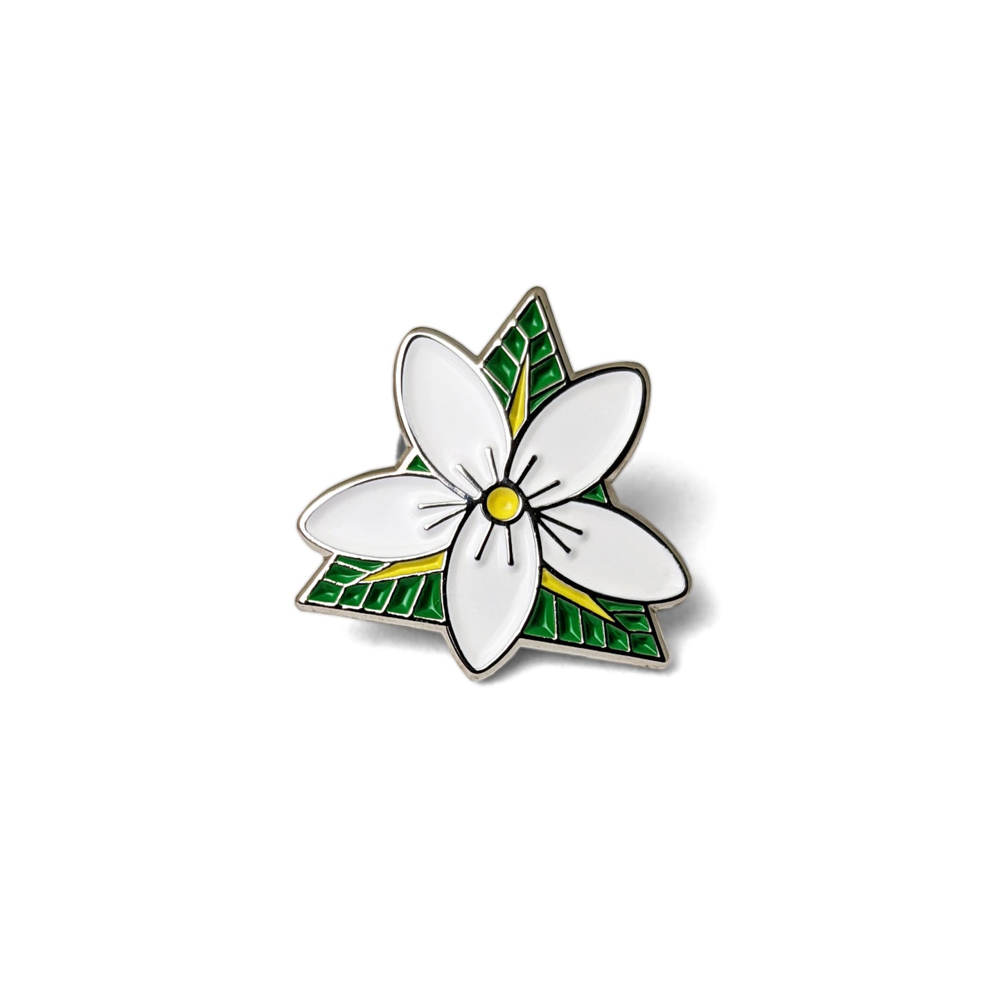 Sampaguita Triangle Enamel Pin