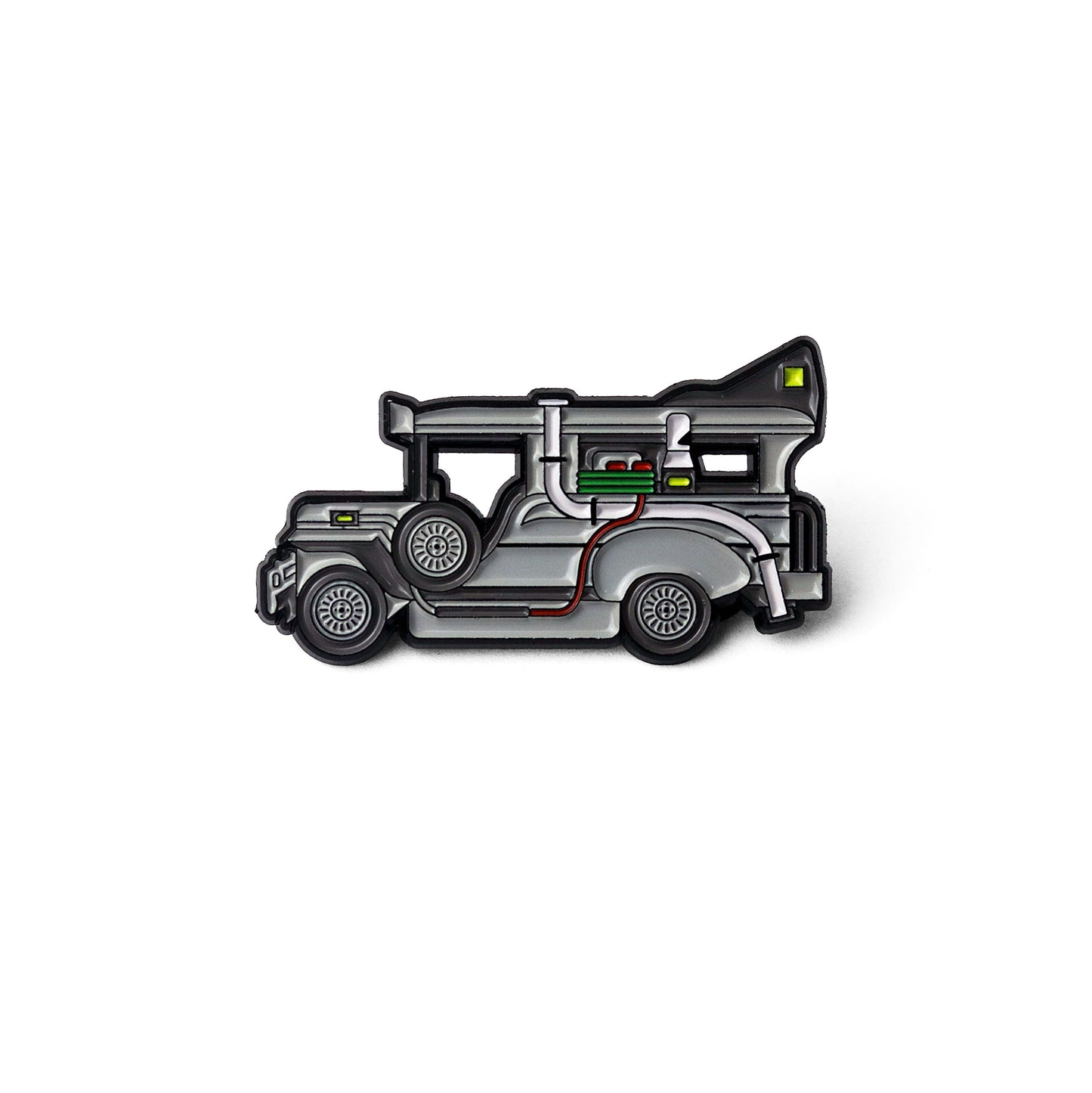 Time Machine Jeepney Enamel Pin
