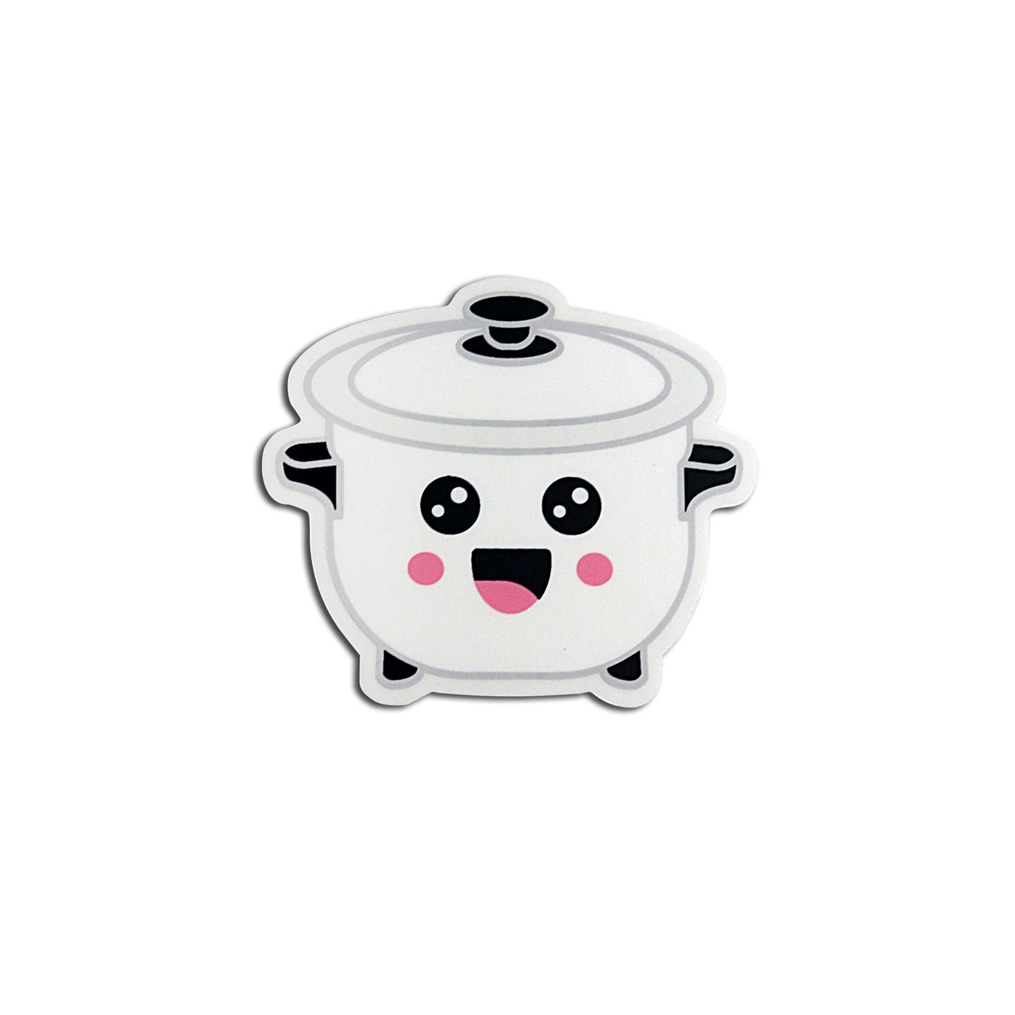 Kawaii Rice Cooker Vinyl Sticker