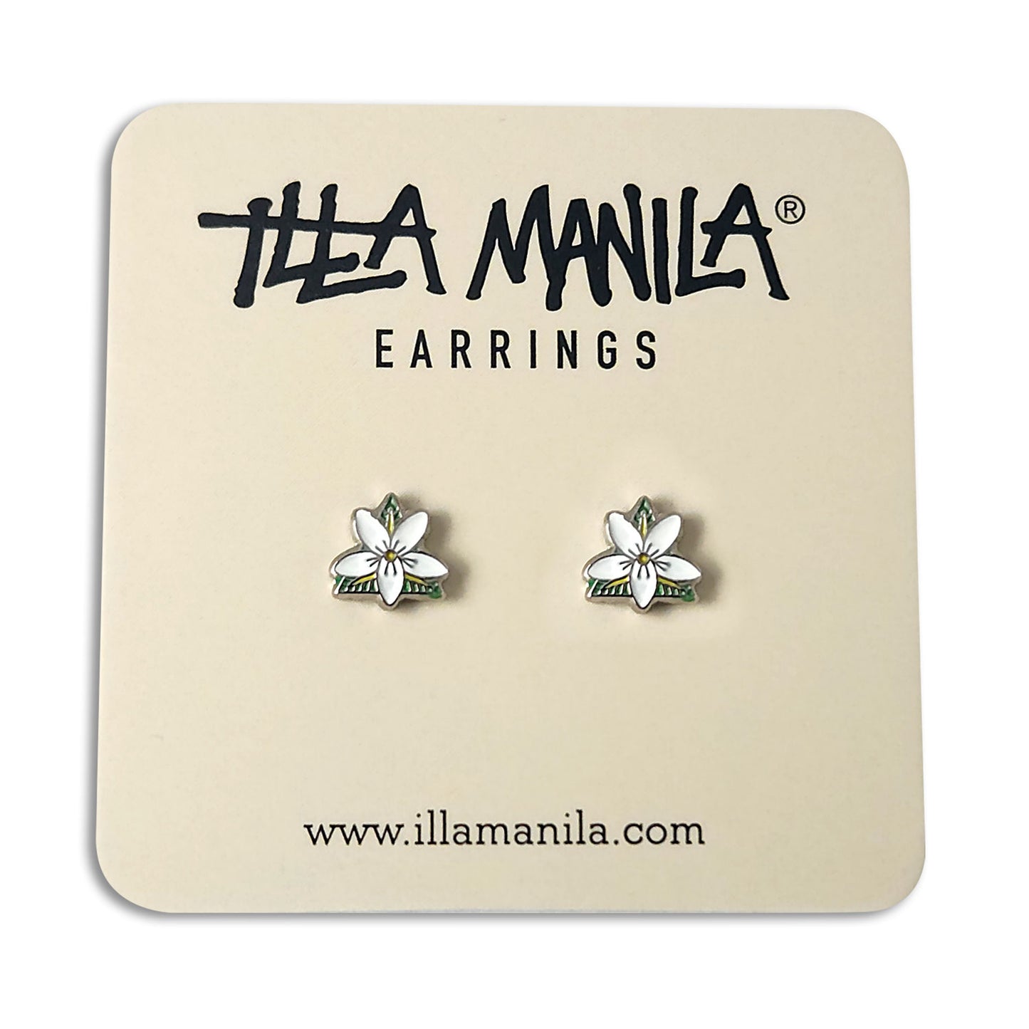 Sampaguita Stud Earrings