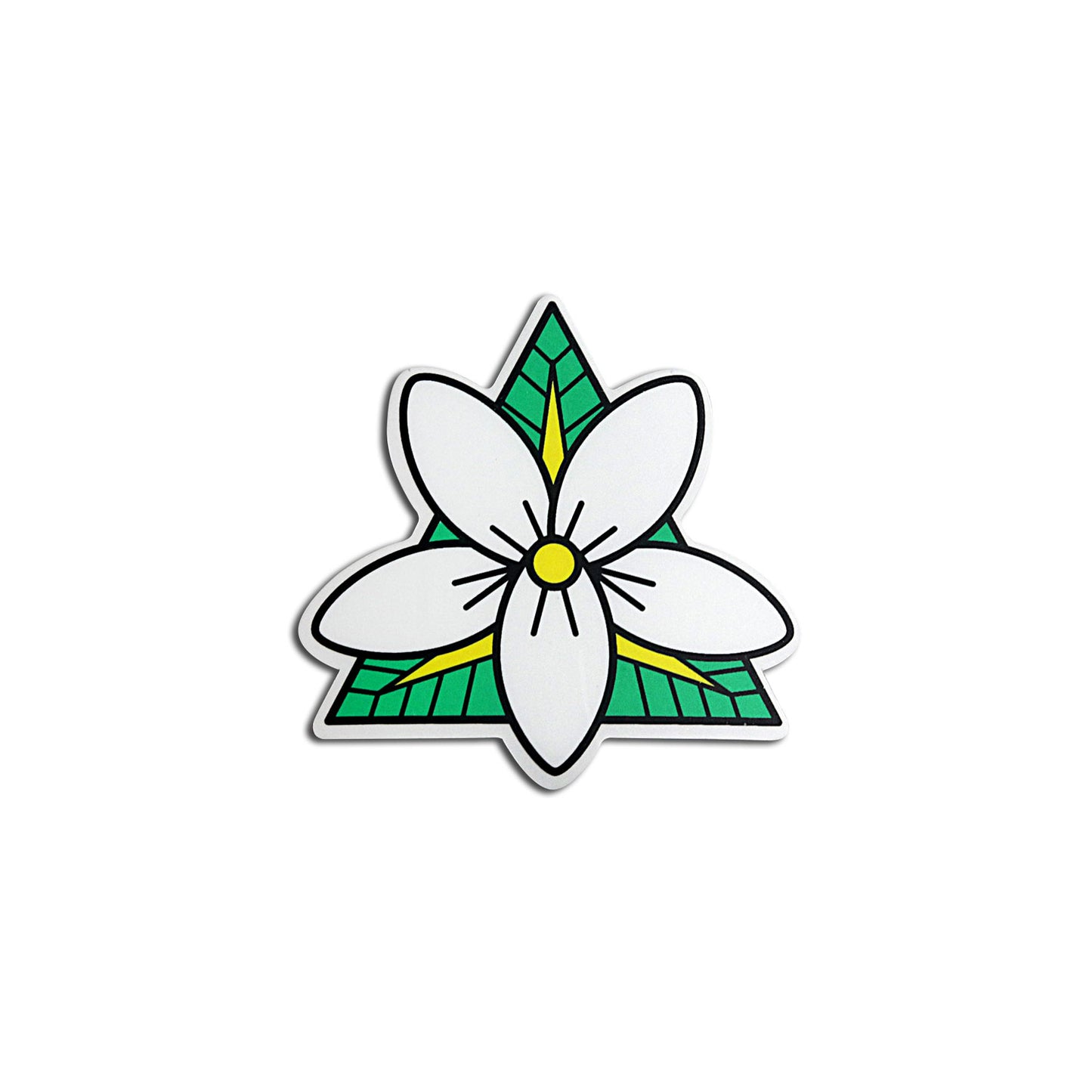 Sampaguita Triangle Vinyl Sticker