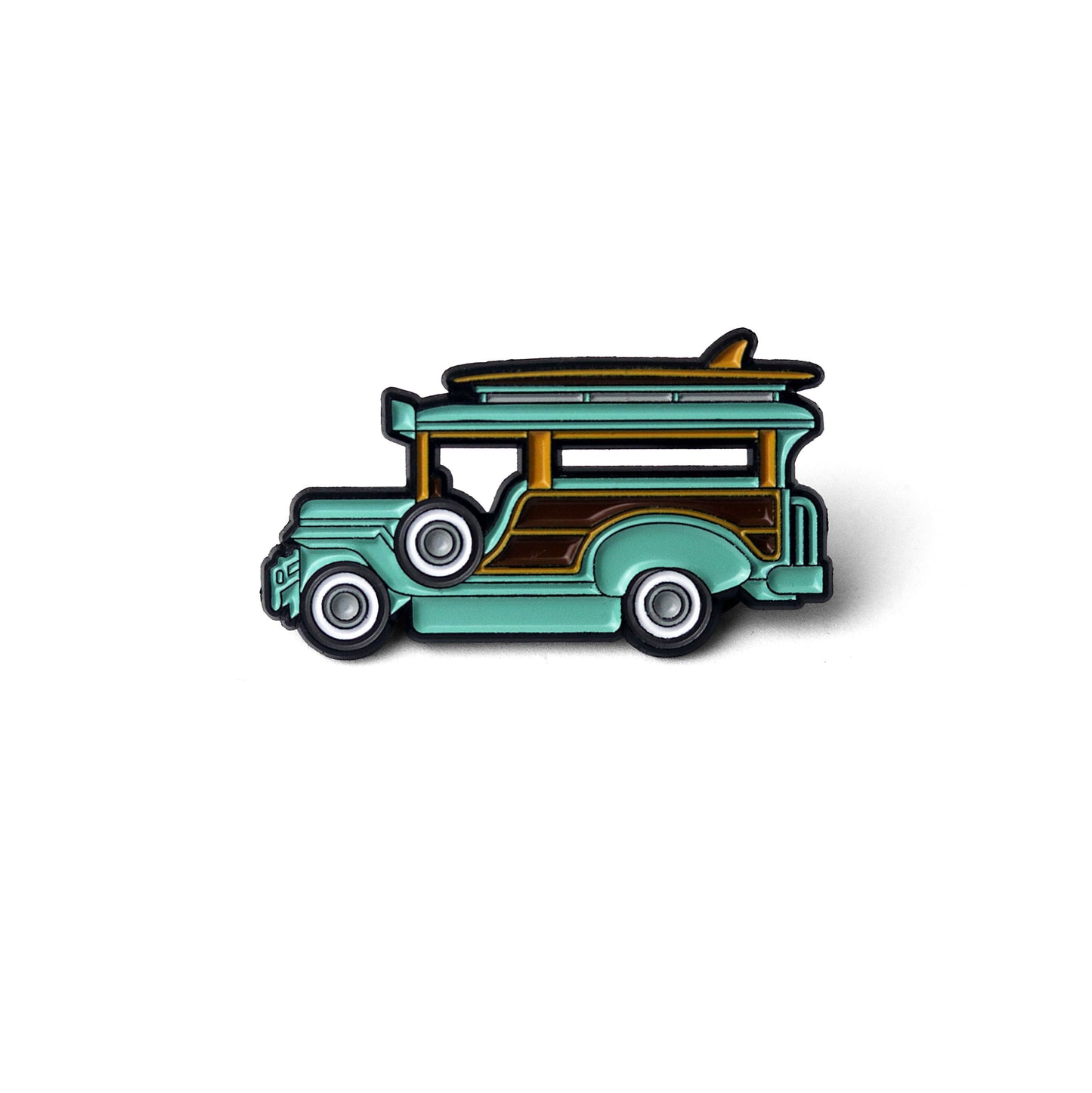 Woody Jeepney Enamel Pin