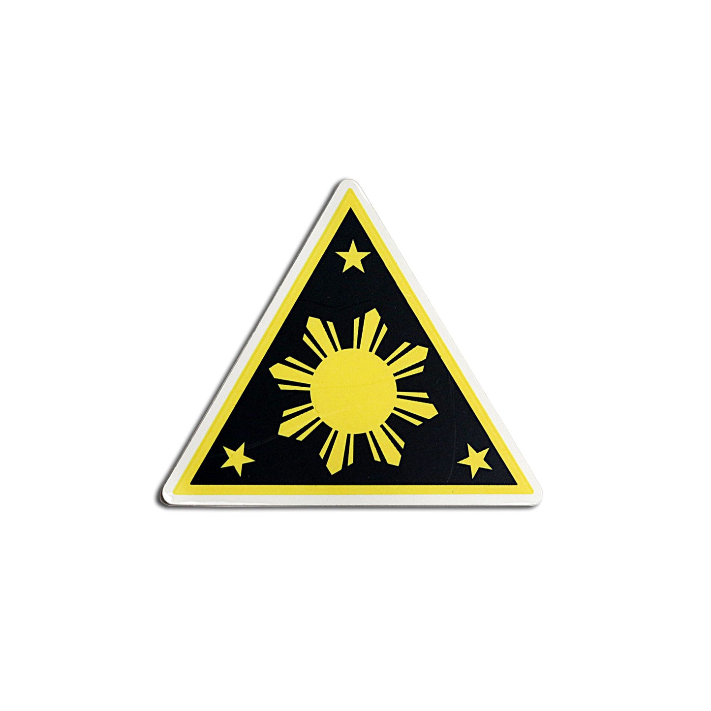 Triangle Sun Vinyl Sticker