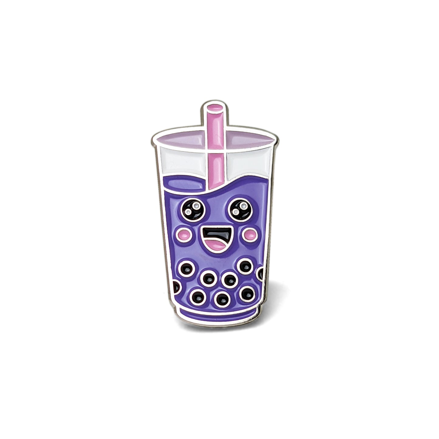 Ube Boba Enamel Pin