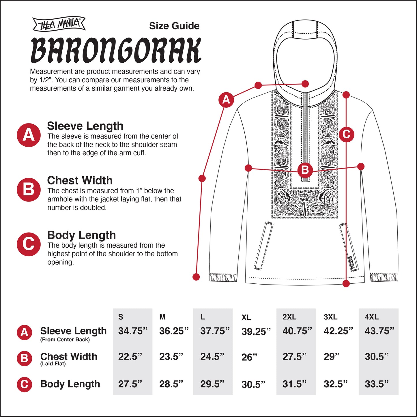 Barongorak Pullover Jacket - Chocolate Brown