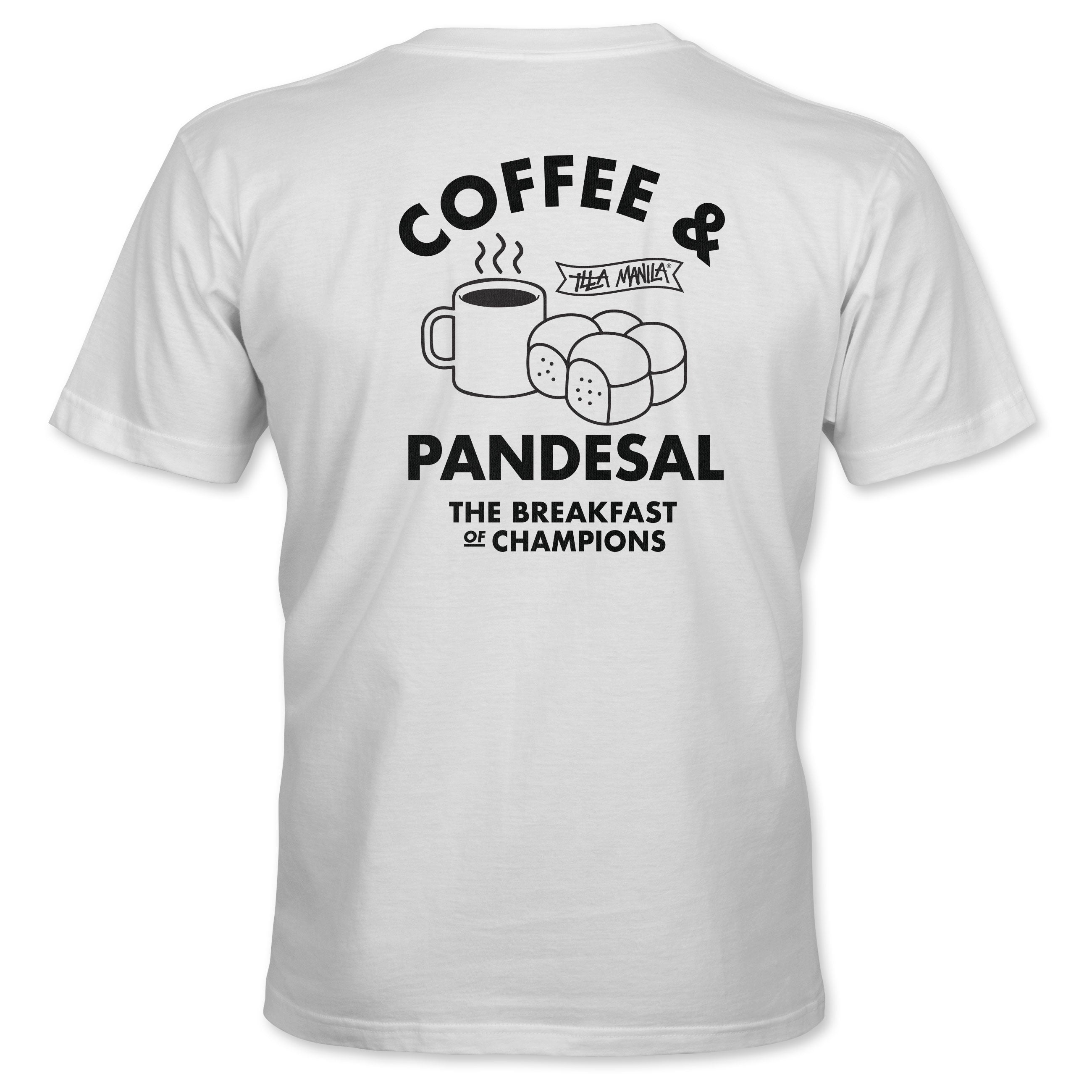 Coffee and Pandesal T-shirt - White