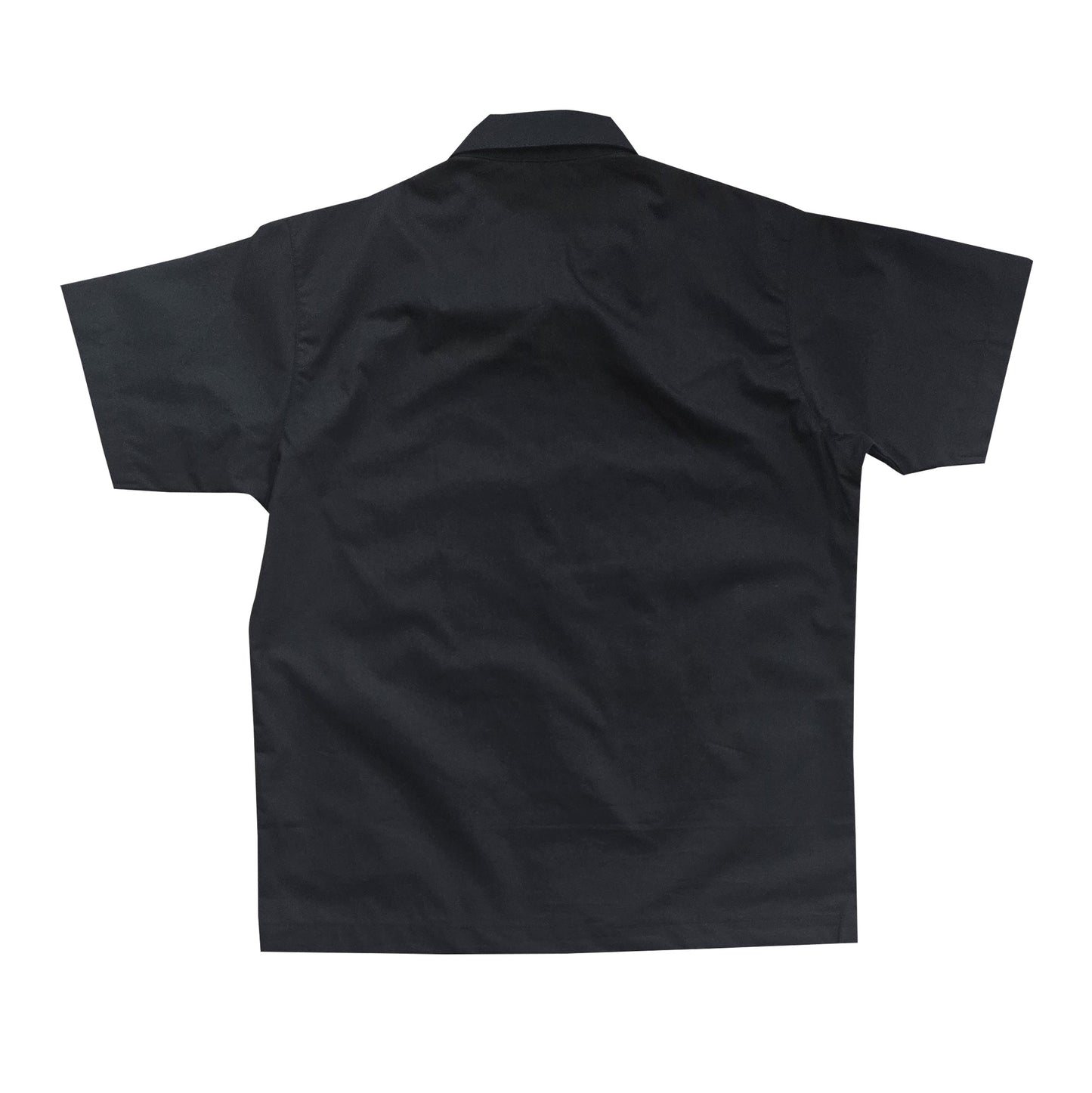 Half-Zip Barong - Black