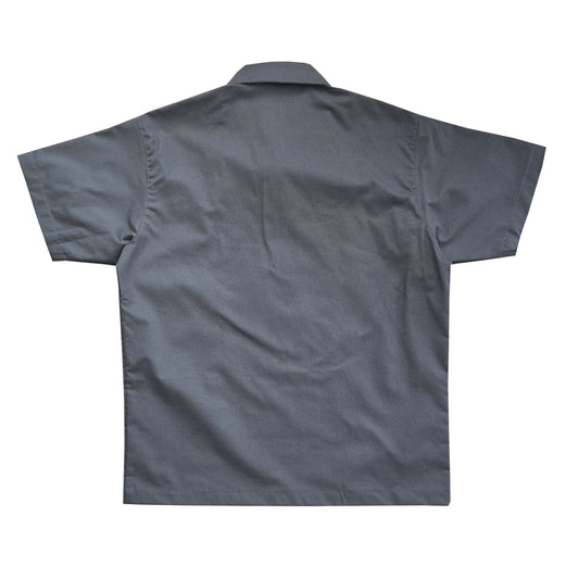 Half-Zip Barong - Gray