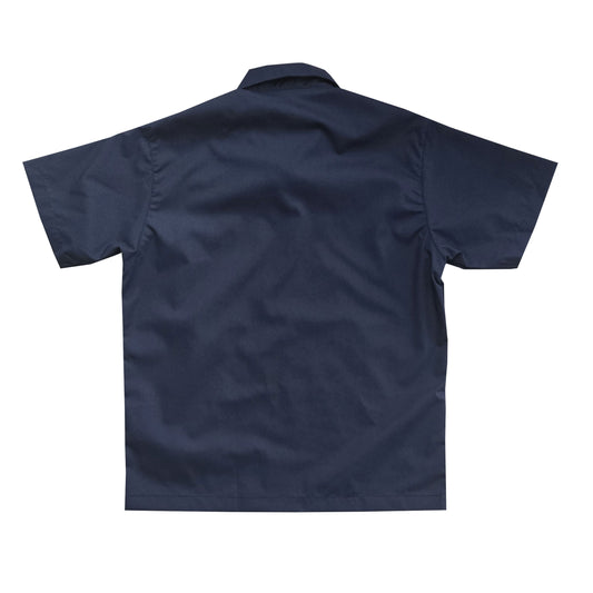 Half-Zip Barong - Navy