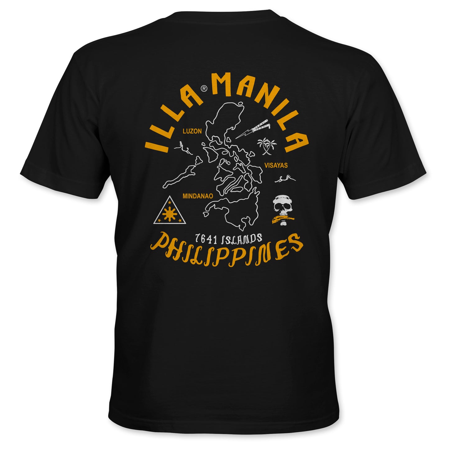 PI Map T-shirt - Black
