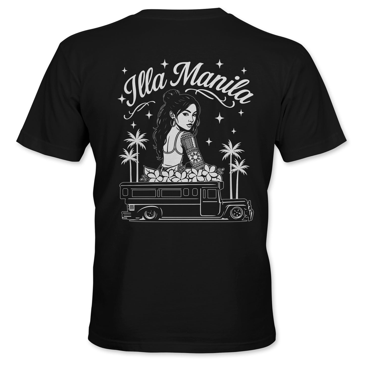 Pinay Lowrider T-shirt - Black