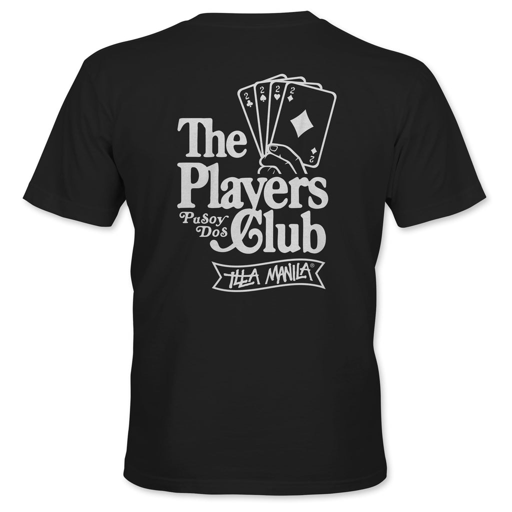 Pusoy Dos Players Club T-shirt - Black