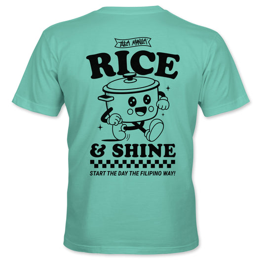 Rice and Shine T-shirt - Mint