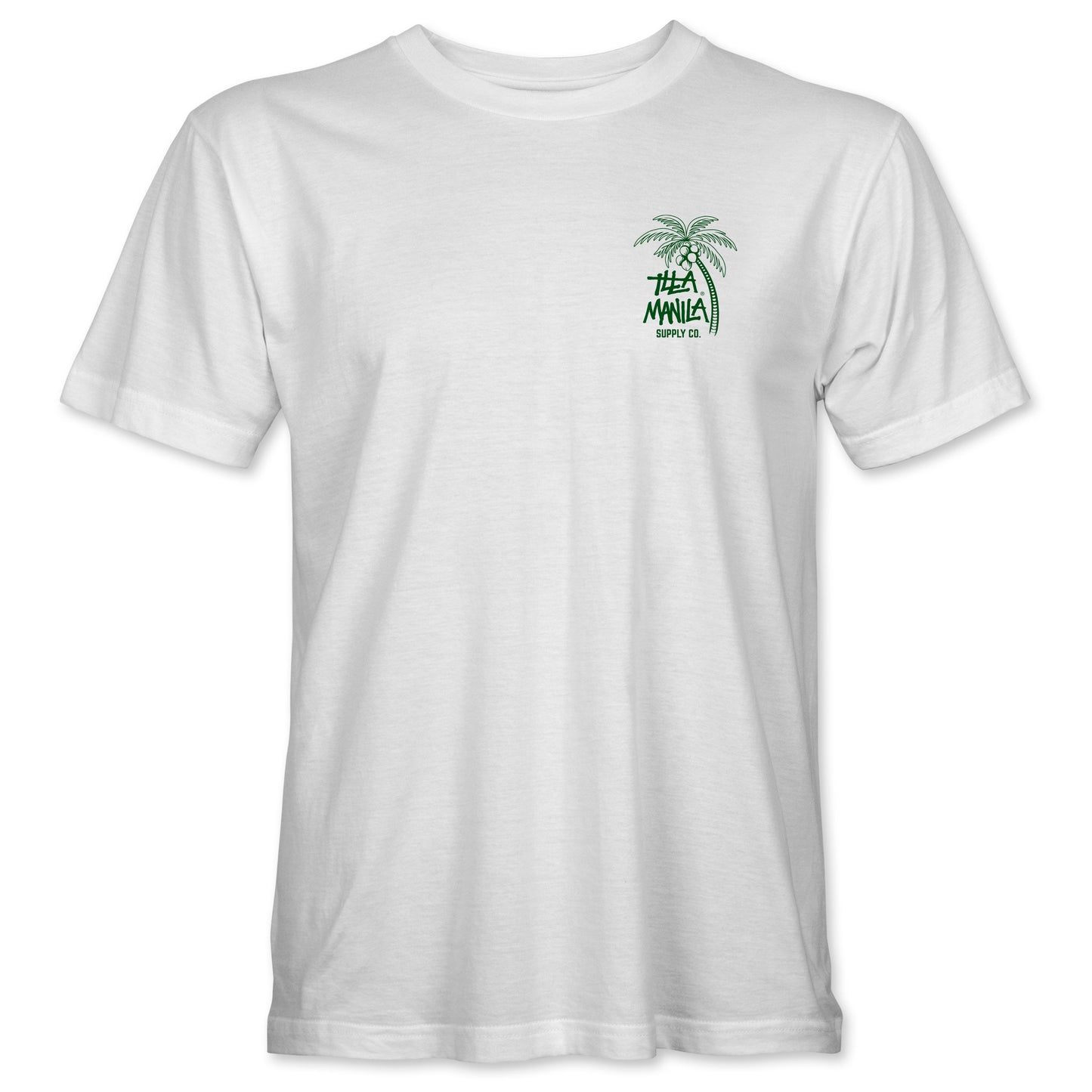 Tropical Circle T-shirt - White