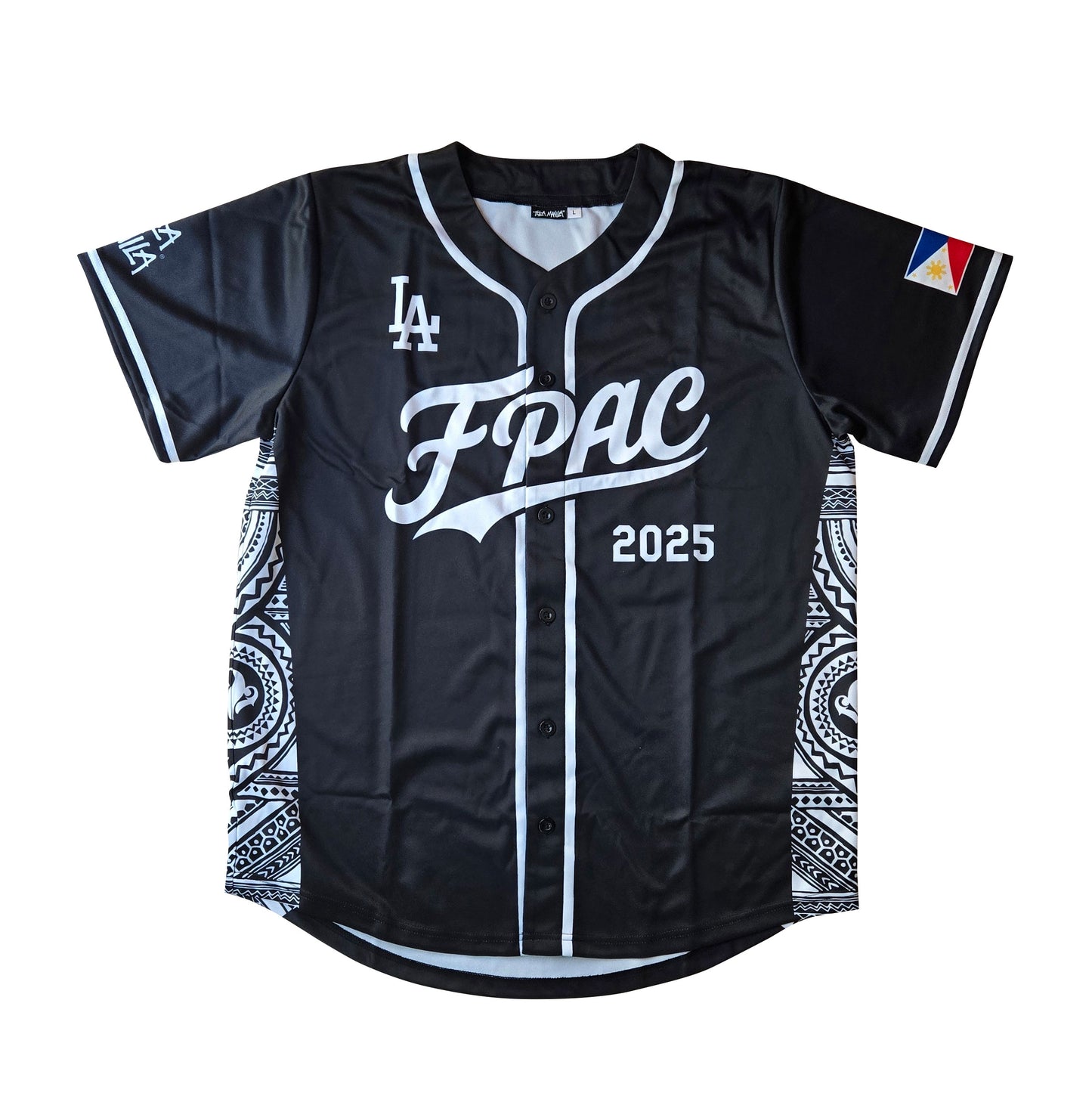 FPAC 2025 Baseball Jersey - Black