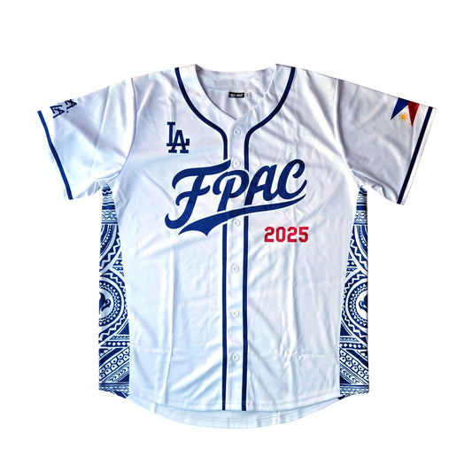 FPAC 2025 Baseball Jersey - White