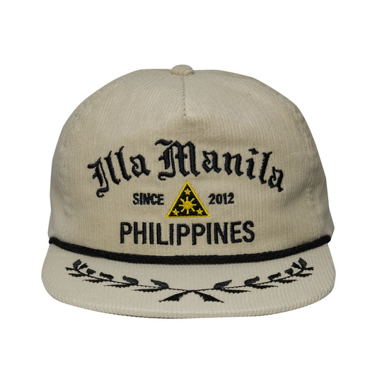 ILLA Unstructured Captain Hat Corduroy - Khaki