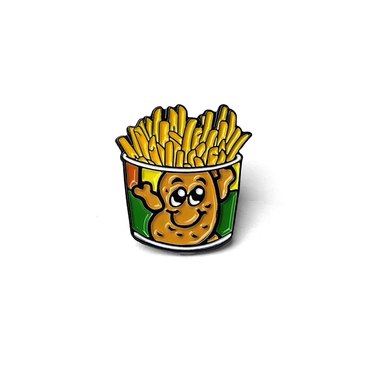 Potato Corner Enamel Pin