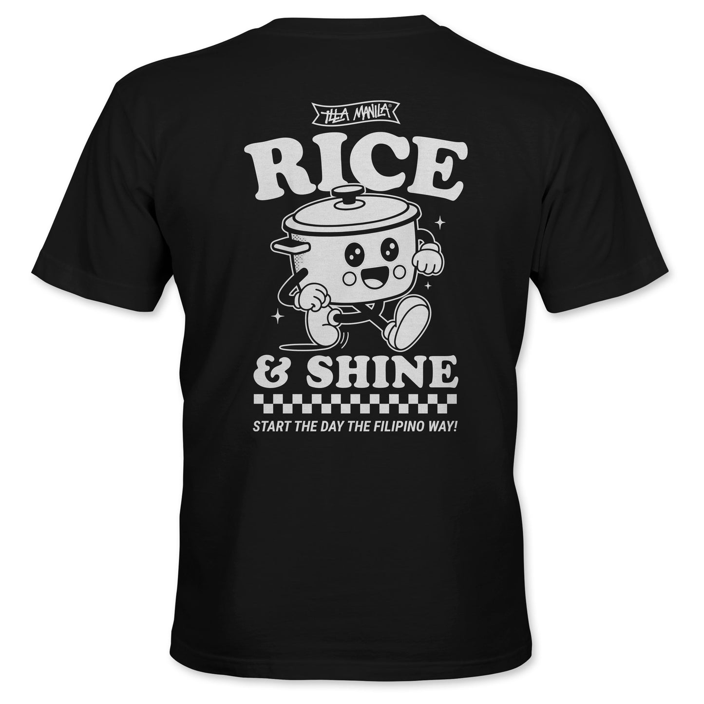 Rice and Shine T-shirt - Black