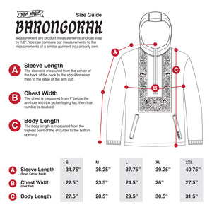 Barongorak Pullover Jacket - Gun Metal Grey