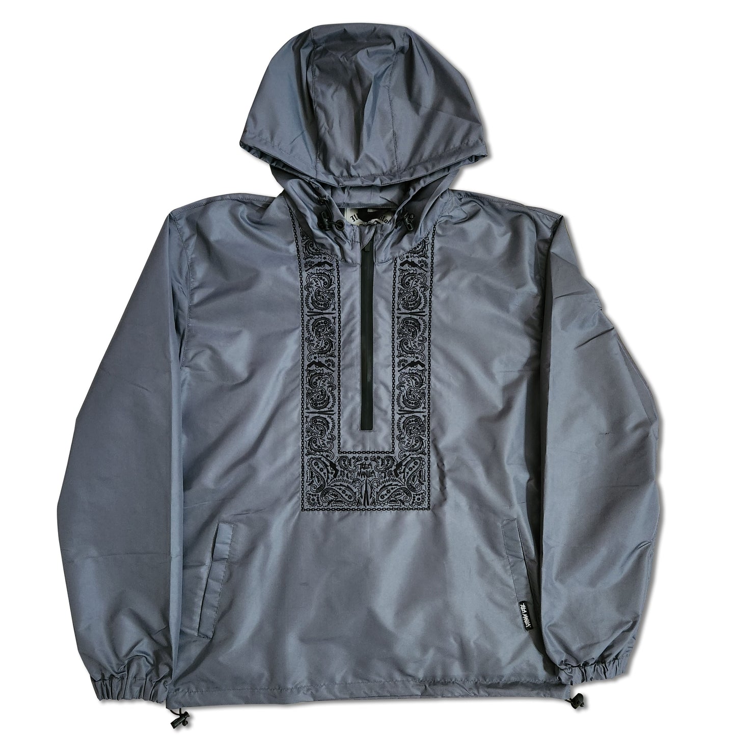 Barongorak Pullover Jacket - Gun Metal Grey