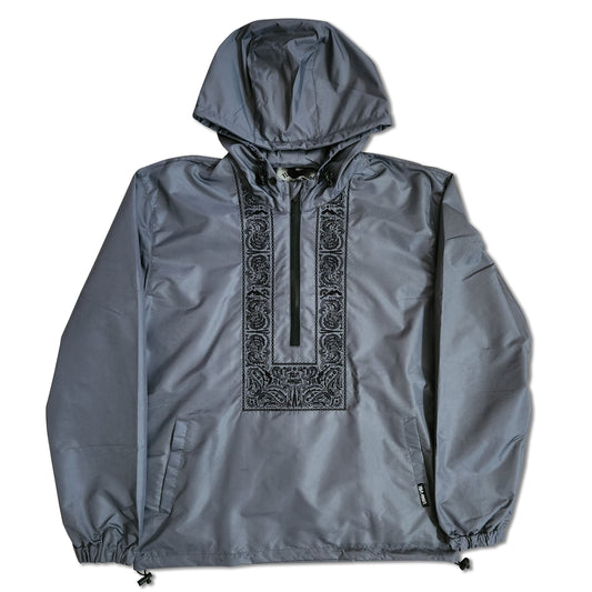 Barongorak Pullover Jacket - Gun Metal Grey