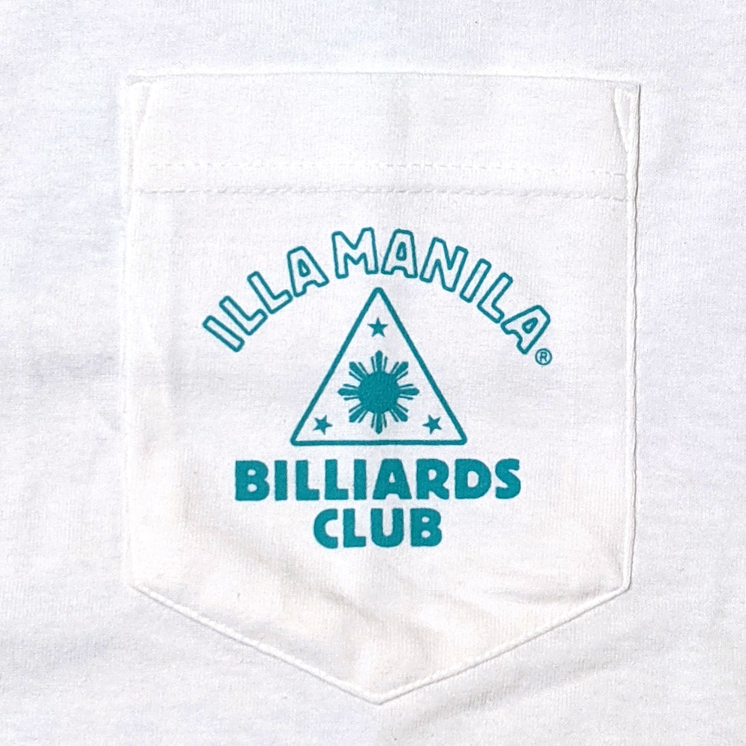 ILLA Billards Club Pocket T-shirt - White