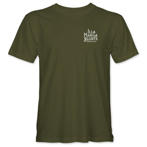 ILLA Blunts T-shirt - Military Green