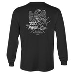 Lightning Eagle Long Sleeve T-shirt - Black