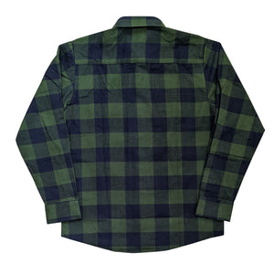 The Green Navy Flannel