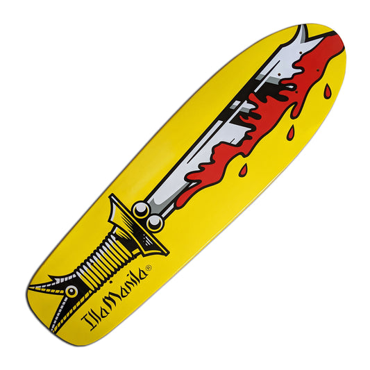 Philippine Kampilan Sword Cruiser Skateboard deck 7.75" x 27"