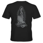 Our Lady Praying Hands T-shirt - Black