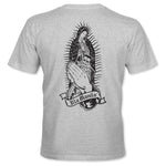 Our Lady Praying Hands T-shirt - Heather Gray