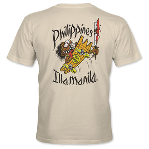 Illa Manila Killa Warrior T-shirt - Cream