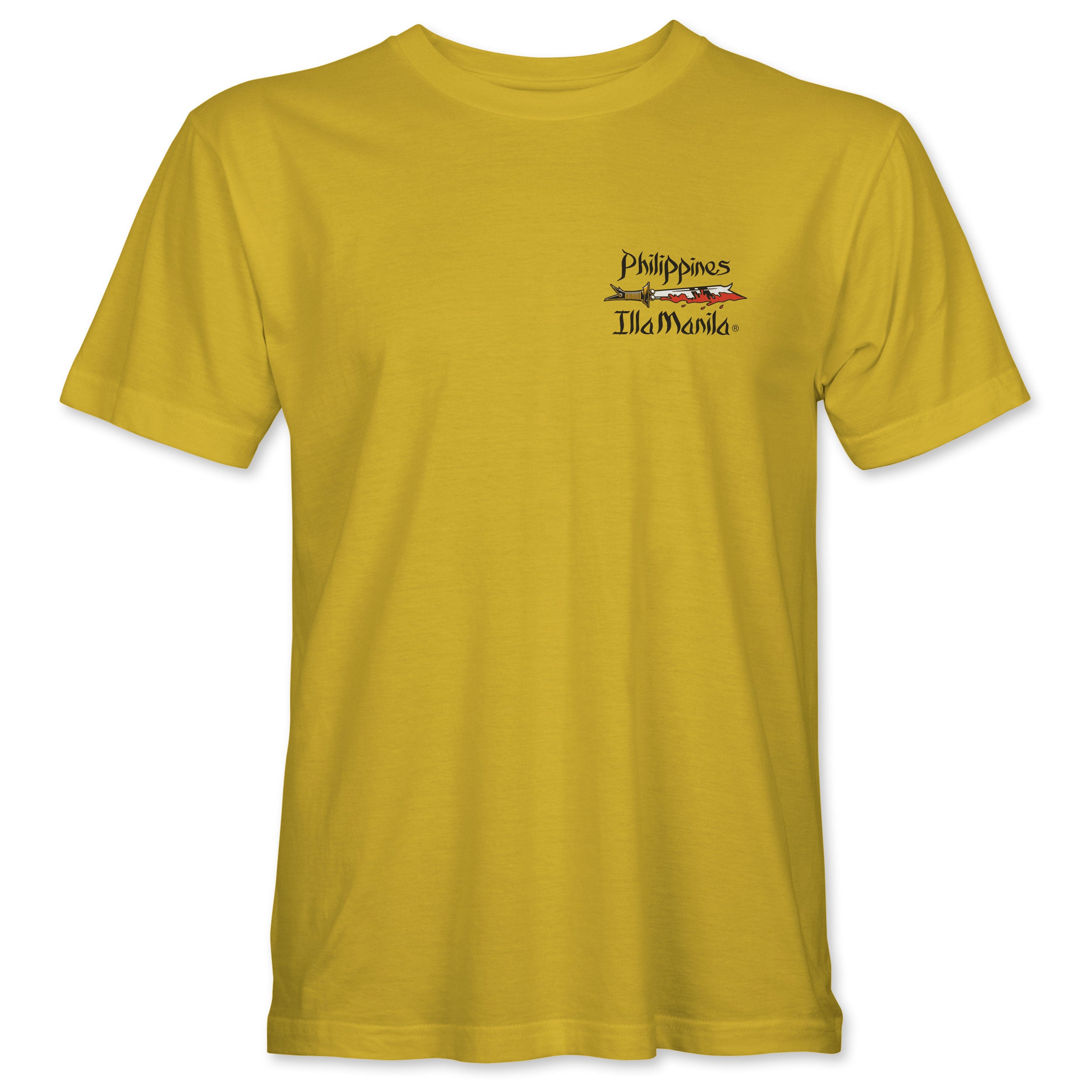 Illa Manila Killa Warrior T-shirt - Yellow