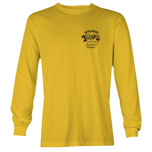 Pennant Long Sleeve T-shirt - Yellow