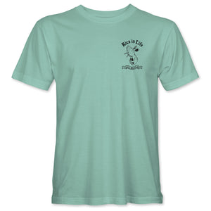 Rice is Life T-shirt - Mint