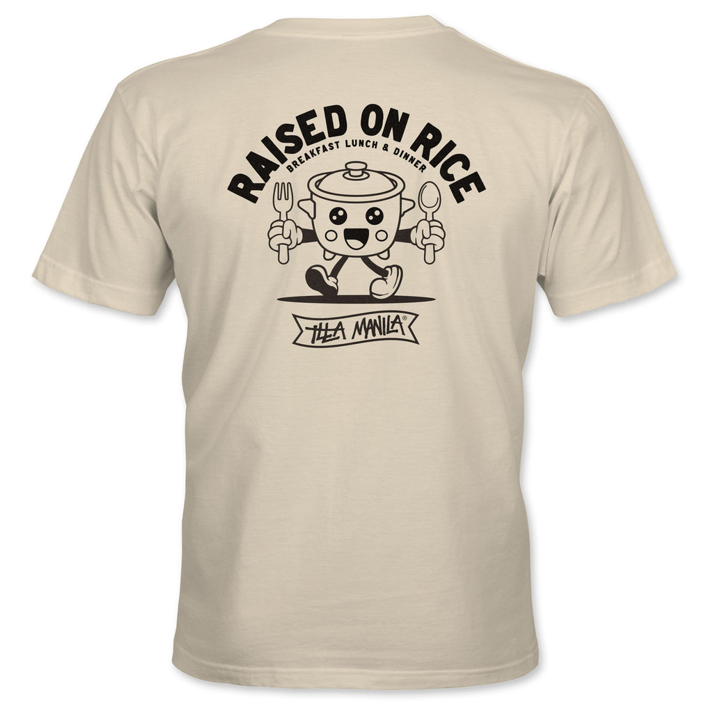 Raised T-shirt - Cream